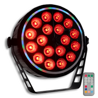 LIGHT4ME RING PAR 18 RGBW reflektor sceniczny efek