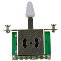 Przełącznik 3-poz. Kera Audio 3P/SQ/ST/Biały