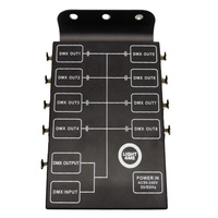 LIGHT4ME XSPLIT 8 rozdzielacz sygnału DMX splitter