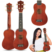 SUPRIMO UK21 DW ukulele sopranowe 21"" ciemne drewn